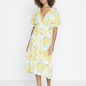 Faithful the brand Rafa midi floral print dress